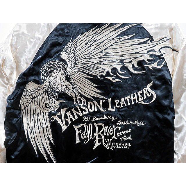 vanson leathers リバーシブル スカジャン×ライダースジャケット