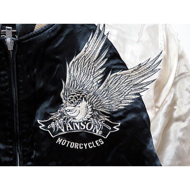 vanson leathers リバーシブル スカジャン×ライダースジャケット