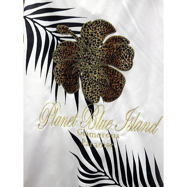PLANET BLUE ISLAND 半袖ジャージ上下セットアップ プラネット