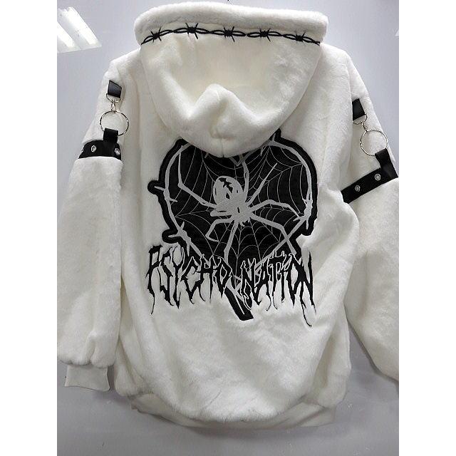 PSYCHO NATION スパイダー フェイクファーブルゾン サイコネーション 