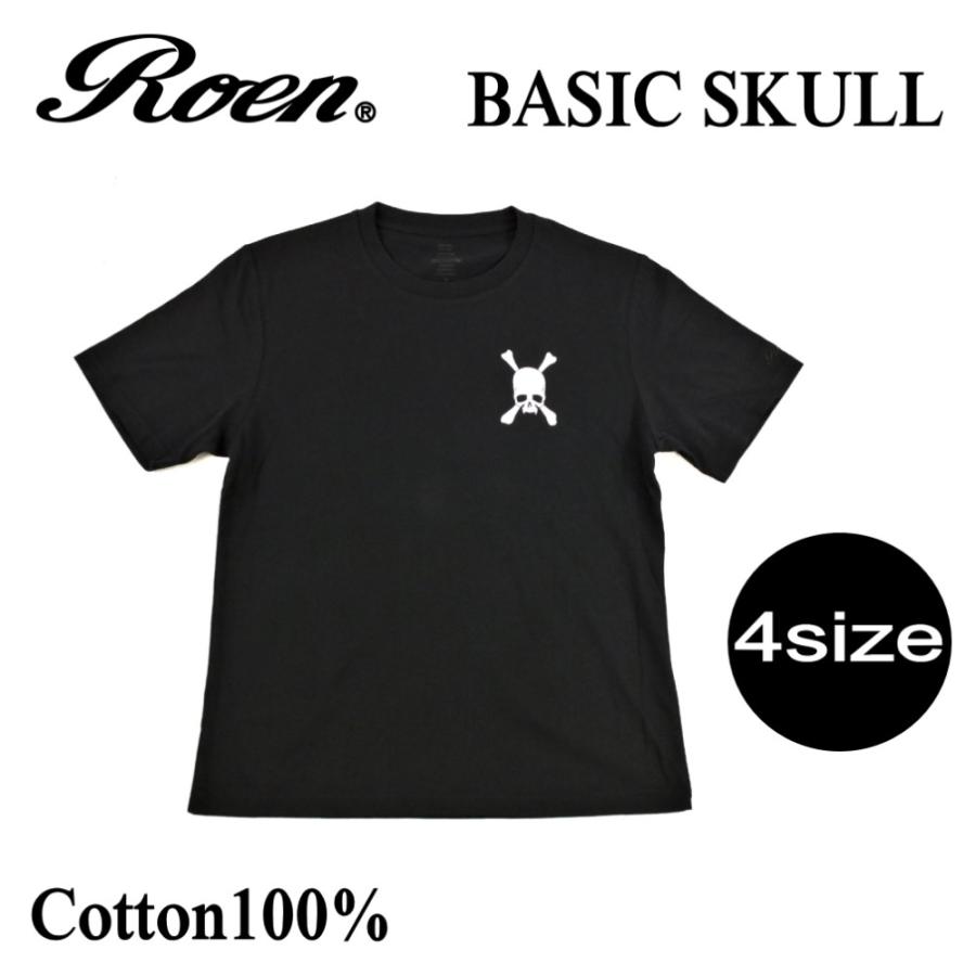 Roen スカルデザイン カットソー ブラック46 Roen スカルデザイン カットソー ブラック46 Roen スカル