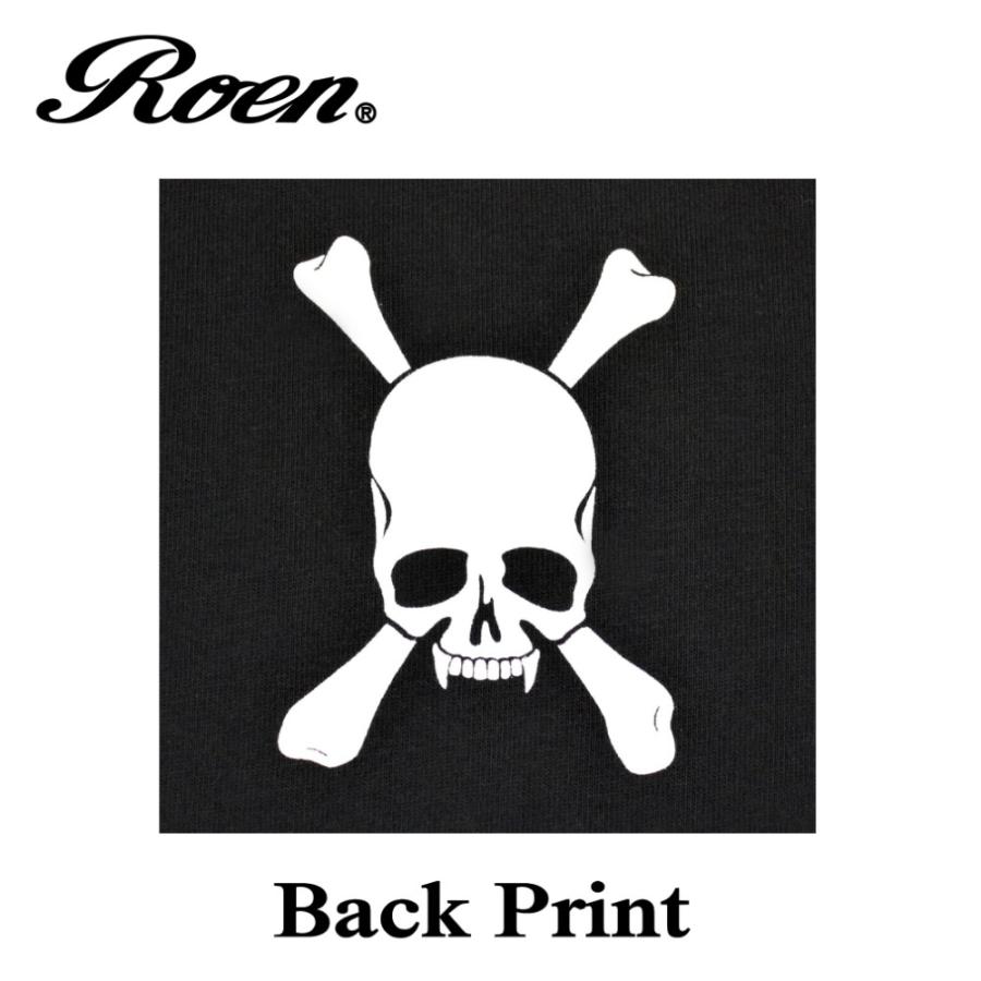 Roen スカルデザイン カットソー ブラック46 Roen スカルデザイン カットソー ブラック46