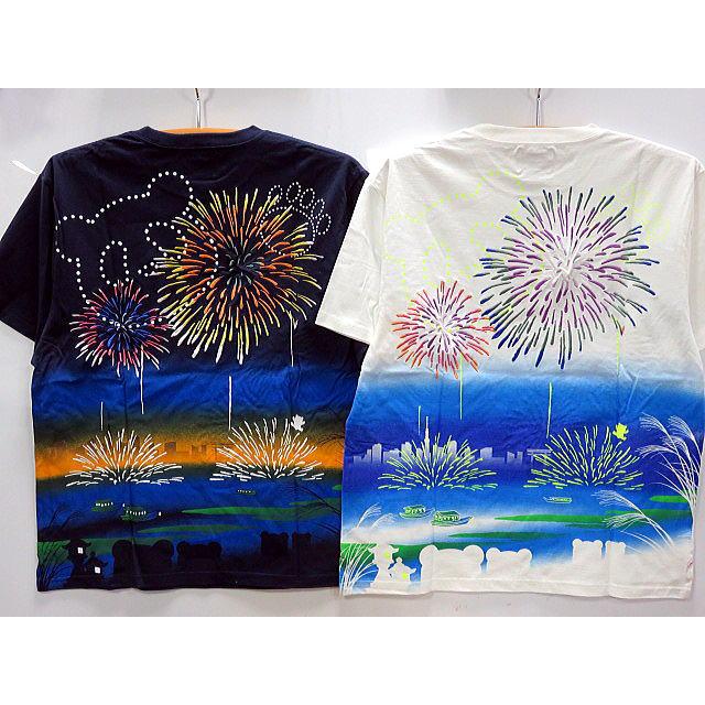 PANDIESTA JAPAN 半袖Tシャツ 熊猫川花火大会 パンディエスタ