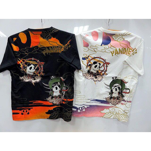 PANDIESTA JAPAN 半袖Tシャツ 風雷パンダ2023 パンディエスタ