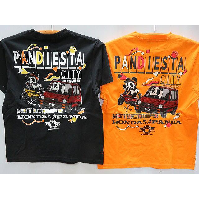 HONDA × PANDIESTA 半袖Tシャツ CITY&MOTOCOMPO ホンダ×パンディエスタ