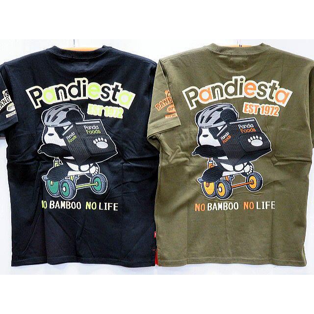 PANDIESTA JAPAN　PDJ Delivery 半袖Tシャツ　パンダーイーツ　パンディエスタ PANDIESTA JAPAN PDJ Delivery 半袖Tシャツ パンダーイーツ パンディ
