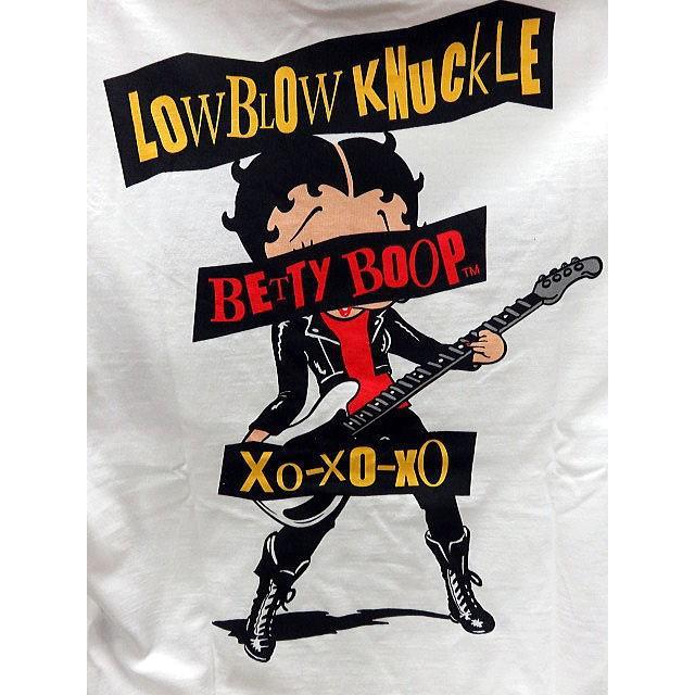 BETTY BOOP 　LOWBLOW KNUCKLE LOWBLOW KNUCKLE X BETTY BOOP UKガール ベティー ローブローナックル