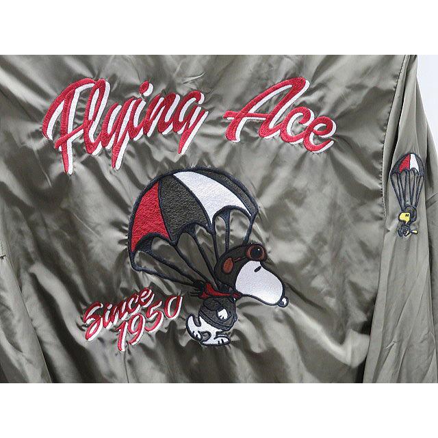 LOWBLOW KNUCKLE X PEANUTS FLYING ACE MA-1ジャケット : takafuku1915
