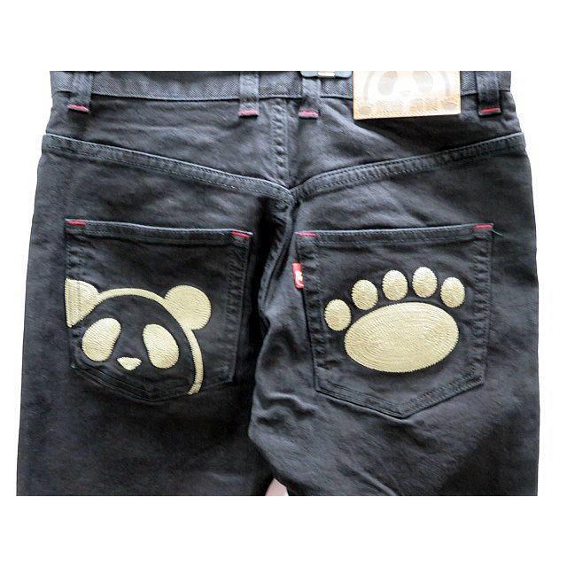 PANDIESTA JAPAN スリムストレート ストレッチ デニムパンツ パンディ