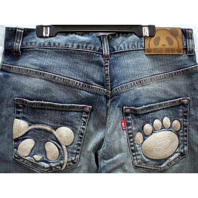 PANDIESTA JAPAN デニムパンツ パンダ刺繍 パンディエスタ
