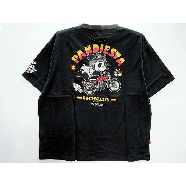 大きいサイズ　HONDA × PANDIESTA　半袖Tシャツ　CB400Four Trick Ride　ホンダ×パンディエスタ 大きいサイズ HONDA × PANDIESTA 半袖Tシャツ CB400Four Trick Ride