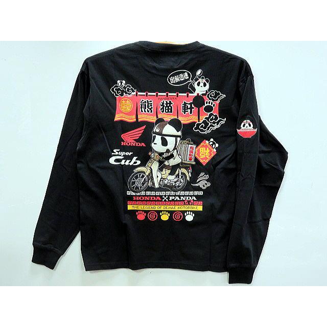 HONDA × PANDIESTA JAPAN　長袖Tシャツ　SUPERCUB50 出前パンダ　ホンダ×パンディエスタ HONDA × PANDIESTA JAPAN 長袖Tシャツ SUPERCUB50 出前パンダ ホンダ