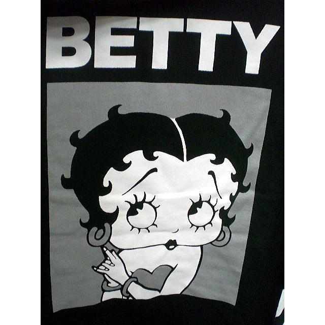 ローブローナックル X BETTYBOOP トレーナー LOW BLOW KNUCKLE