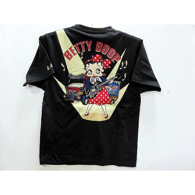 LOWBLOW KNUCKLE X BETTY BOOP デコトラ ベティ 半袖Tシャツ
