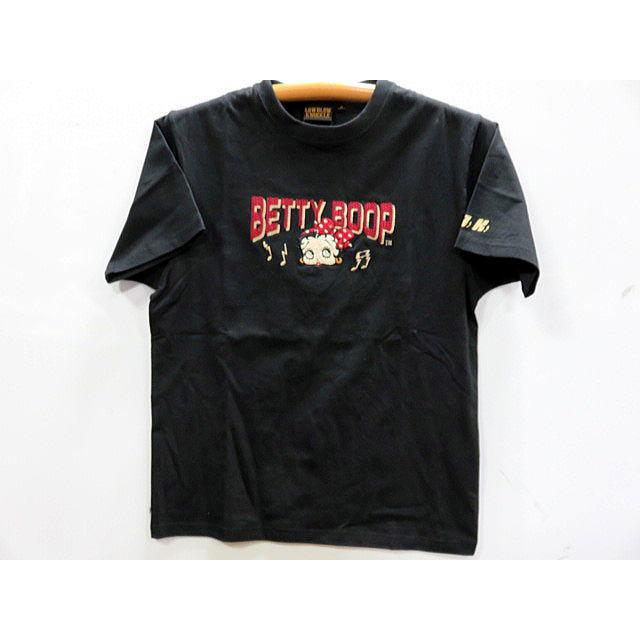 LOWBLOW KNUCKLE X BETTY BOOP デコトラ ベティ 半袖Tシャツ