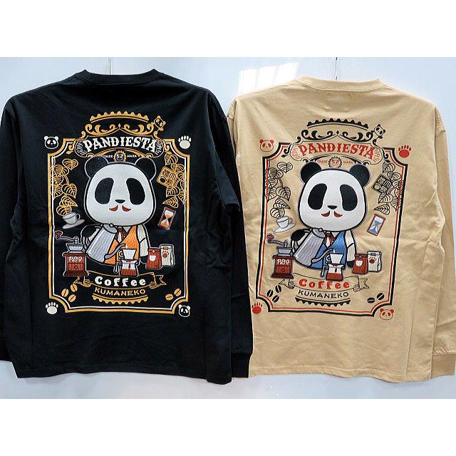 PANDIESTA JAPAN　長袖Tシャツ　熊猫カフェ　パンディエスタ PANDIESTA JAPAN 長袖Tシャツ 熊猫カフェ パンディエスタ