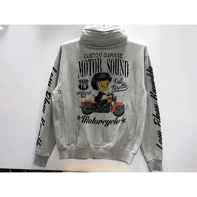 ローブローナックル LOONEYTUNESコラボ　TWEETY ボリュームネックジャケットー LOW BLOW KNUCKLE ルーニーチューンズ　トゥウィーティー ローブローナックル LOONEYTUNESコラボ TWEETY ボリュームネック