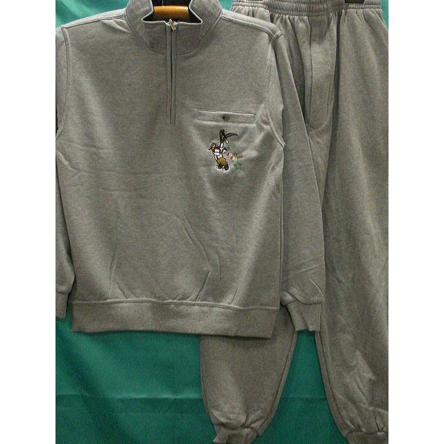 ロッキーラビット 長袖ジップアップスエット上下セット : takafuku1915