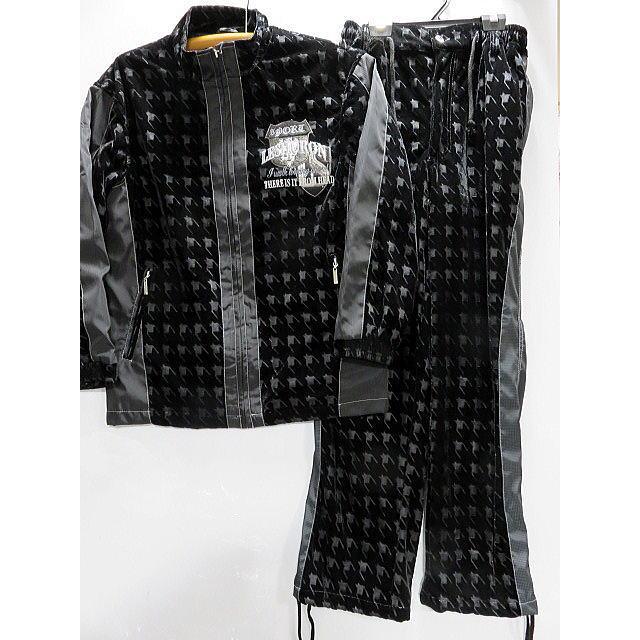 レシュロンスポーツ ベロア型押し 上下セット LESHURON SPORTS