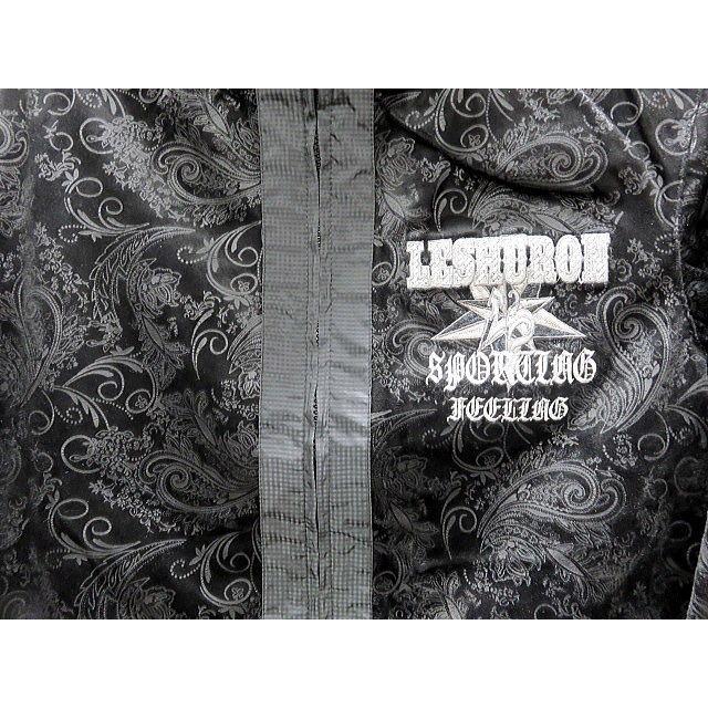 レシュロンスポーツ ペイズリー ベロア型押し 上下セット LESHURON