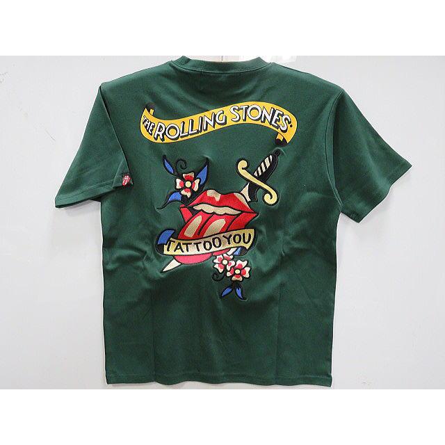 THE ROLLING STONES × JACKROSE TATOO YOU刺繍 半袖Tシャツ THE ROLLING STONES × JACKROSE TATOO YOU刺繍 半袖Tシャツ