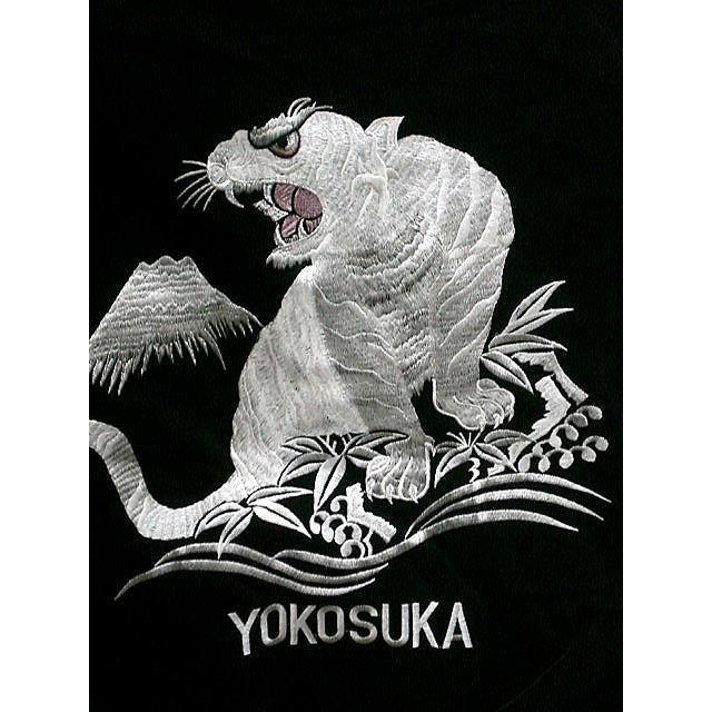 W*2様 別珍　スカジャン　日本製　虎 スカジャン 竹虎 別珍 | 刺繍 横須賀 - ミリタリーショップ FUJI