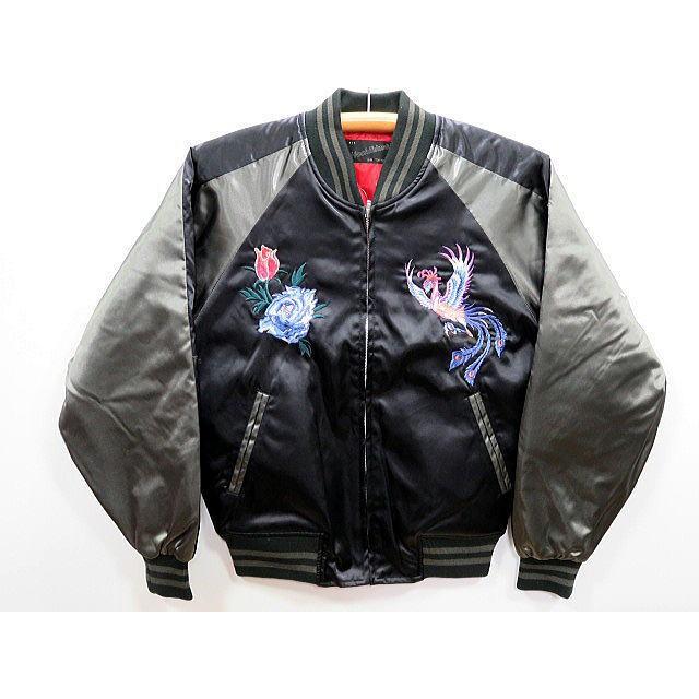 【試着のみ】スカジャン hoshihime フェニックス 3Lサイズ スカジャン hoshihime フェニックス日本製本格刺繍 3Lサイズ