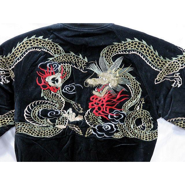 スカジャン 五匹龍 日本製本格刺繍のスカジャン 別珍 スカジャン 五匹龍 日本製本格刺繍のスカジャン 別珍