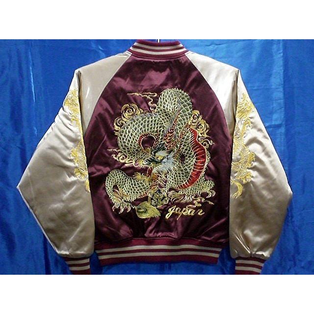 スカジャン 日本製本格刺繍のスカジャン2L 新龍 : takafuku1915 - 通販