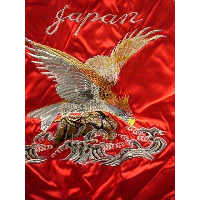 スカジャン 波鷹刺繍 日本製本格刺繍 : takafuku1915 - 通販 - Yahoo