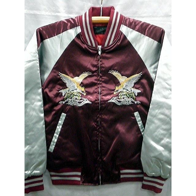 スカジャン 波鷹刺繍 日本製本格刺繍 : takafuku1915 - 通販