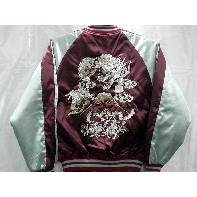 スカジャン 花龍　日本製本格刺繍のスカジャン ２Lサイズ スカジャン 花龍 日本製本格刺繍のスカジャン2L : takafuku1915 - 通販