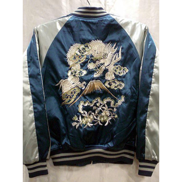 スカジャン 花龍 日本製本格刺繍のスカジャン : takafuku1915 - 通販