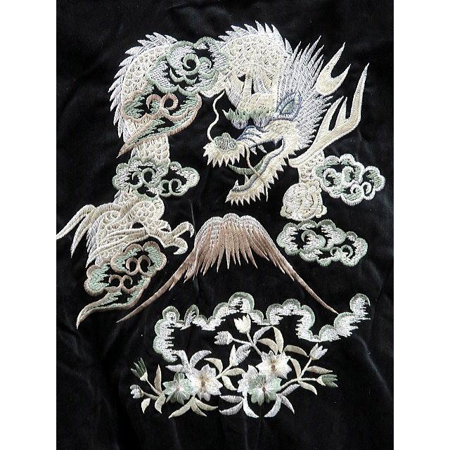 別珍 スカジャン 日本製 ブラック 龍 雷神 中綿 日本製 L〜XL 楽天市場】スカジャン 別珍 風神雷神刺繍 日本製本格刺繍