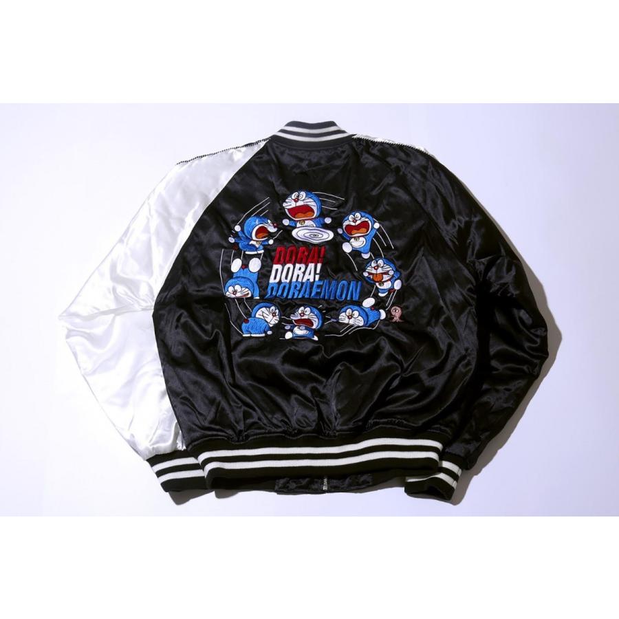 人気アイテム【グラニフ】ジャケット/ドラえもん/スカジャン/ナイロン 美品 希少 XL グラニフ ドラえもん スカジャン ナイロン