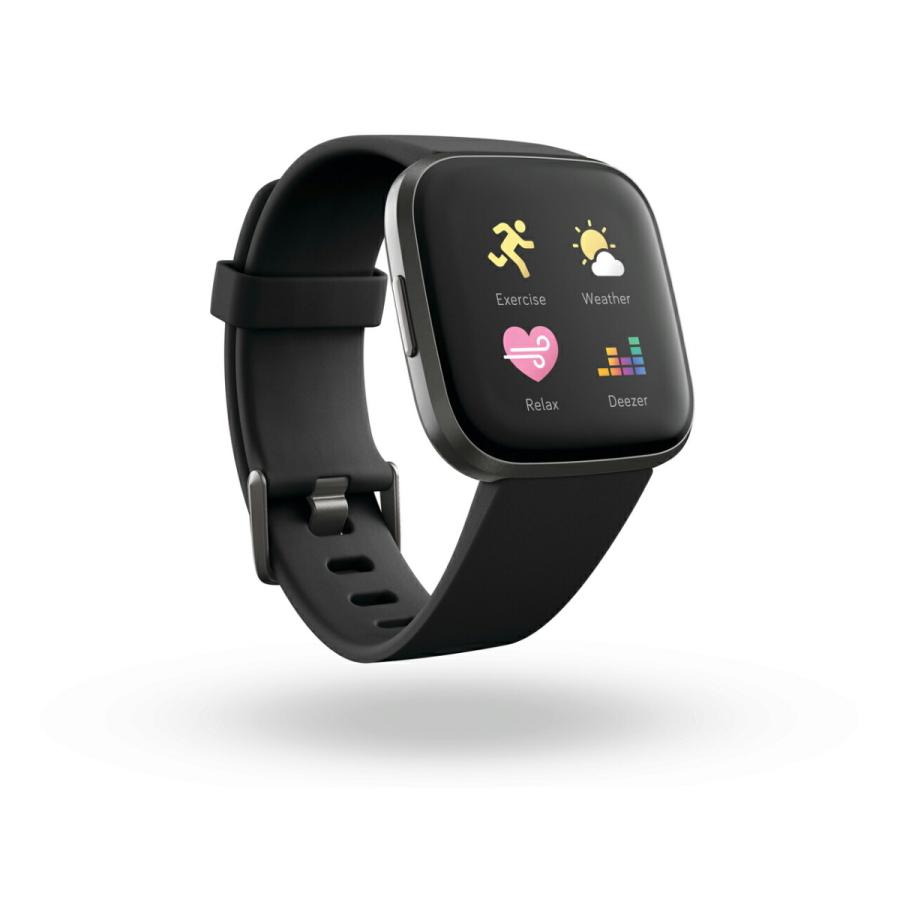 Fitbit Versa 2 スマートウォッチ フィットビット Alexa搭載 FB507BKBK  