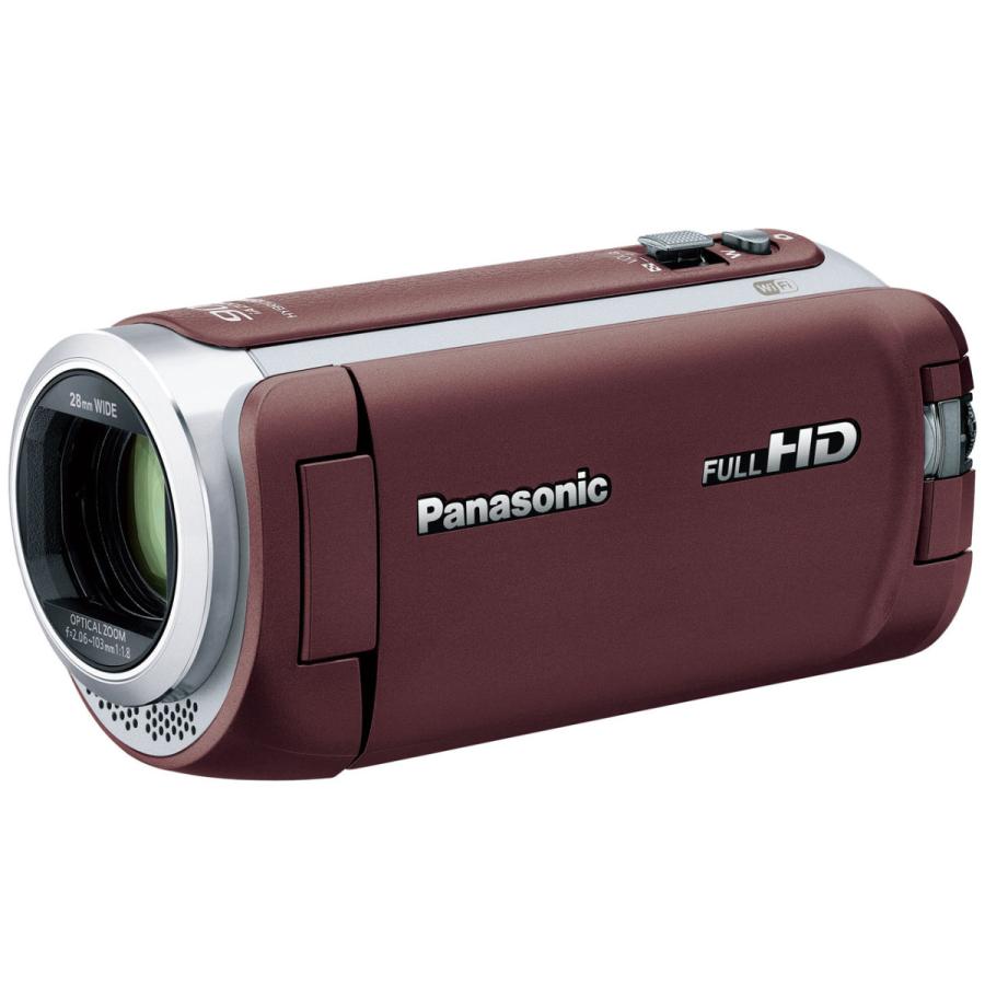 パナソニック HDビデオカメラ 64GB ワイプ撮り 高倍率90倍ズーム ブラウン HC-W590M-T【新品】【送料無料】 :HC