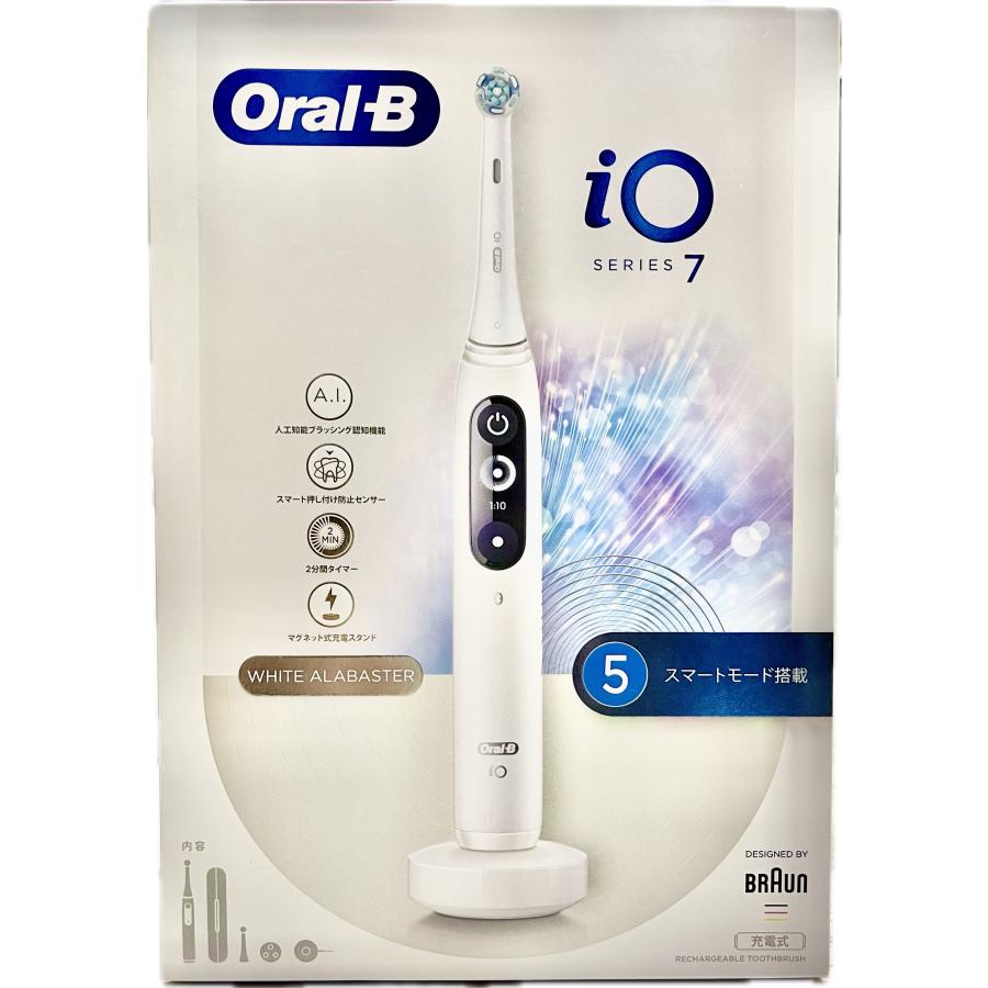 ブラウン(BRAUN) 電動歯ブラシ オーラルB iO7 iOM72A11BCWT 新品 送料 