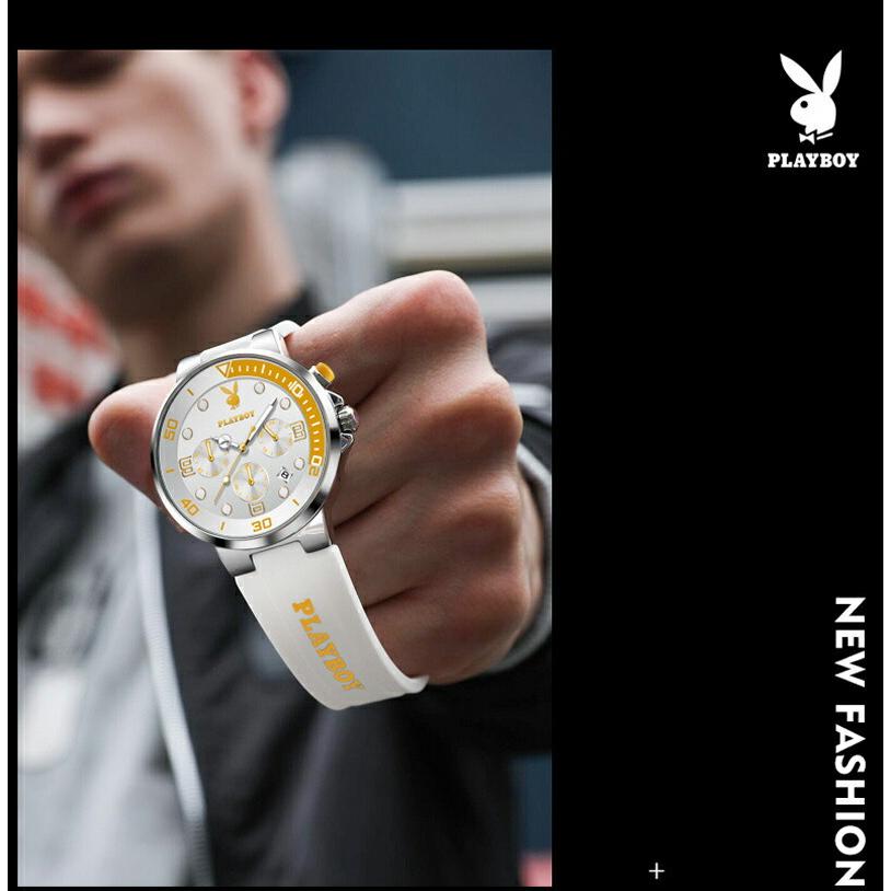 プレイボーイ PLAY BOY ALARM CHRONOGRAPH 腕時計 プレイボーイ PLAY BOY ALARM CHRONOGRAPH 腕時計 - 時計
