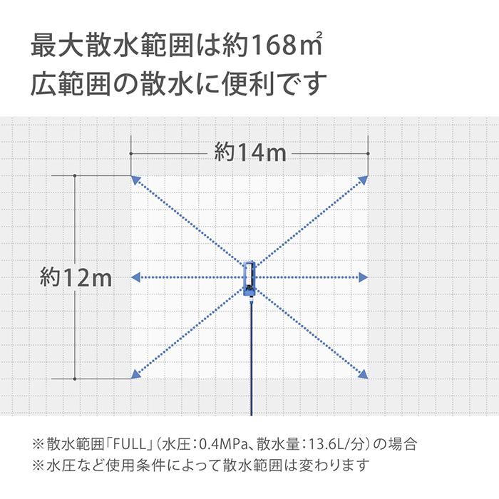 スプリンクラー オシレートスプリンクラー G195 タカギ takagi 公式 安心の2年間保証｜takagi-official｜06