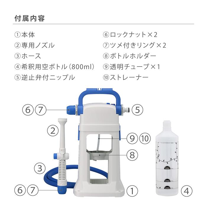 液肥散布 かんたん液肥希釈キット GHZ101N41 タカギ takagi 公式 安心の2年間保証｜takagi-official｜14