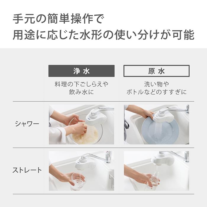 タカギ（takagi） 浄水器 公式店 蛇口直結型 PFOS PFOA 塩素 除去 日本