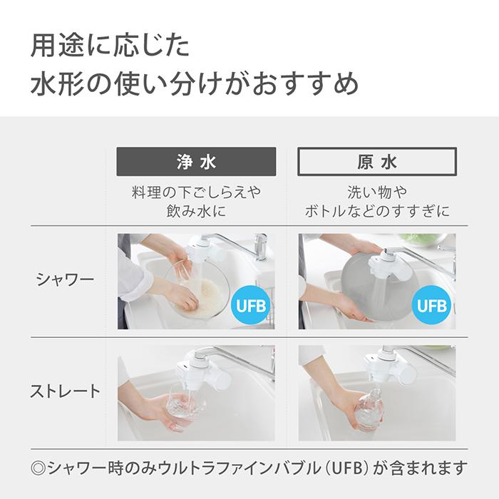 タカギ（takagi） 浄水器 蛇口直結型 ウルトラファインバブル PFOS