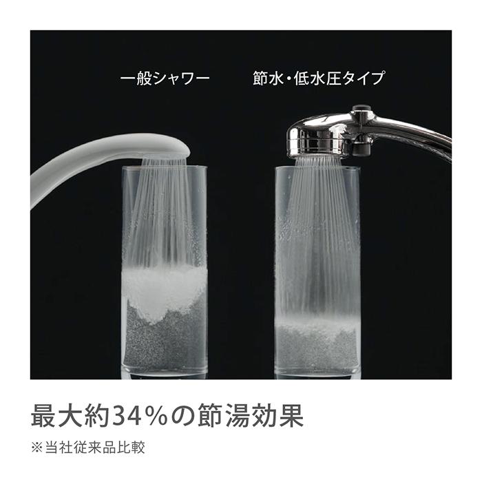 タカギ（takagi） シャワーヘッド ホースセット 浄水 ボタン 節水 水圧