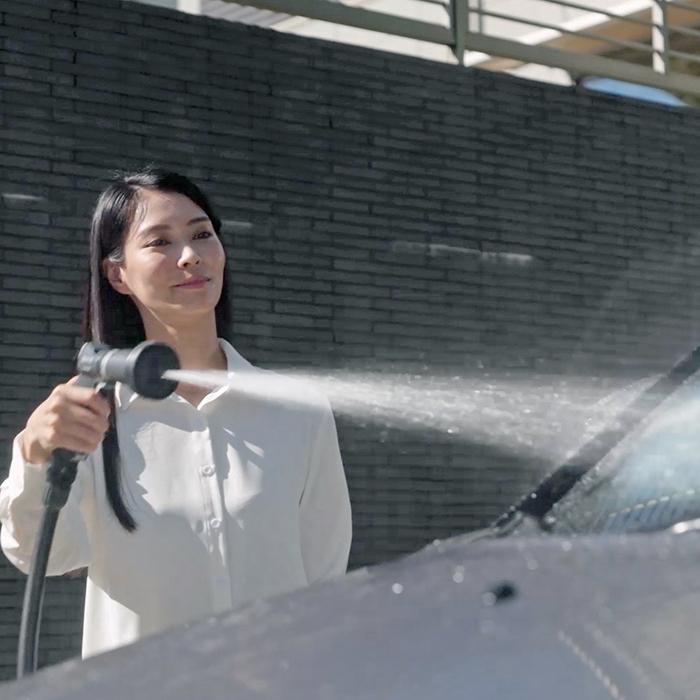 ЗЗ千代田精機 手動巻取り・ガス溶断用 20m マイルドホースリール 溶断用ホース 取説付 R-20ES タカギ（takagi） ホース リール 20m 洗車 掃除 清掃 大流量 5水形