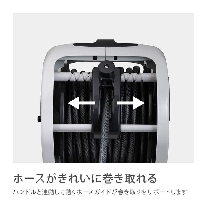 タカギ（takagi） ホースリール 30m 散水 洗車 掃除 園芸 4水形 水量
