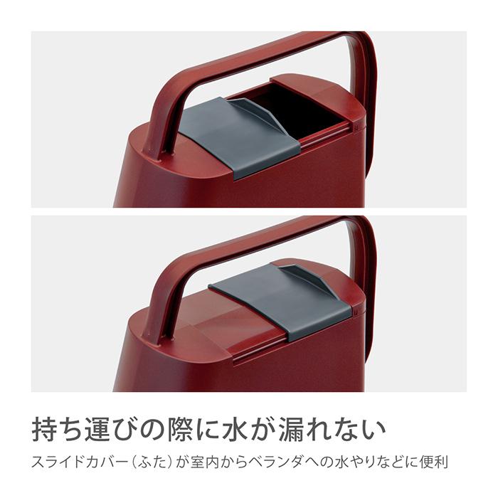 ロイヤルガーデナーズクラブ じょうろ 4L ジョーロ ガーデンジョーロ カカオレッド おしゃれ VCBNG008 安心の2年間保証｜takagi-official｜04