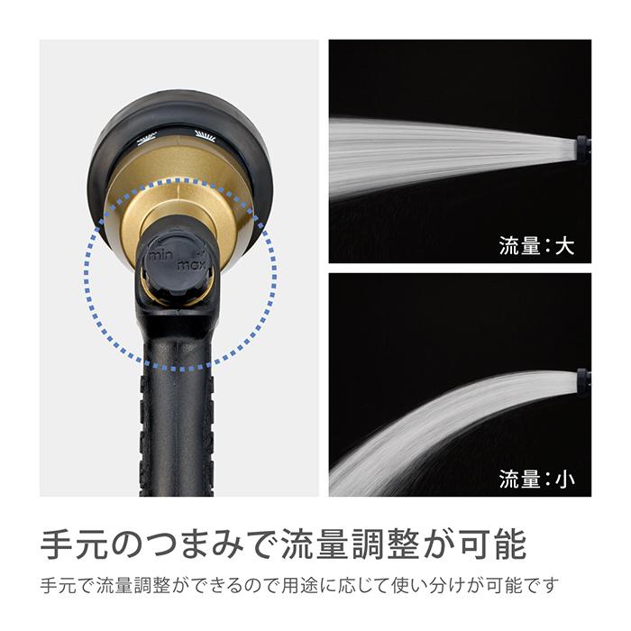 ロイヤルガーデナーズクラブ ホースリール 20m コンパクトガーデンリールII グリーン×ブラウン おしゃれ VCBNG019 安心の2年間保証｜takagi-official｜10