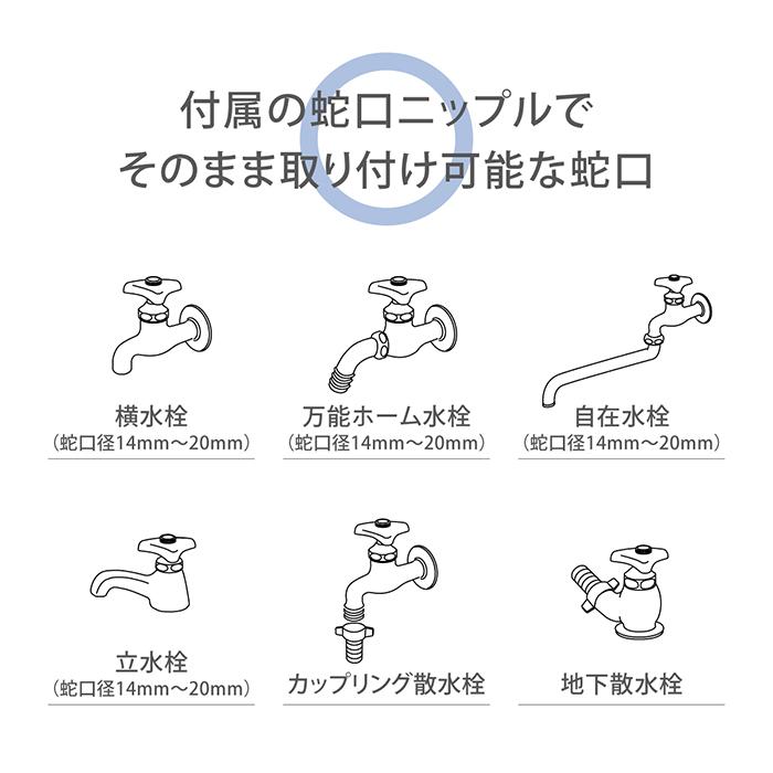 ロイヤルガーデナーズクラブ ホースリール 30m ガーデンリールII グリーン×アンティークゴールド おしゃれ VSTFK009 安心の2年間保証_17
