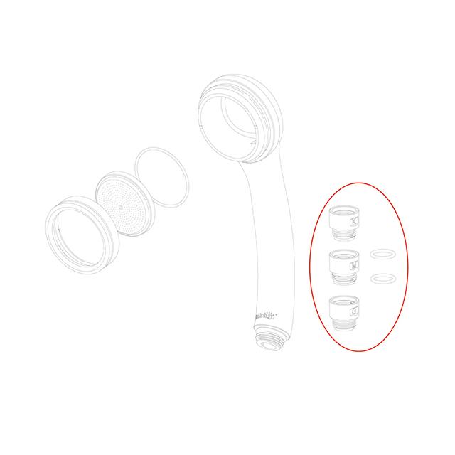 タカギ（takagi） 交換用部品 シャワーヘッド用アダプターセット